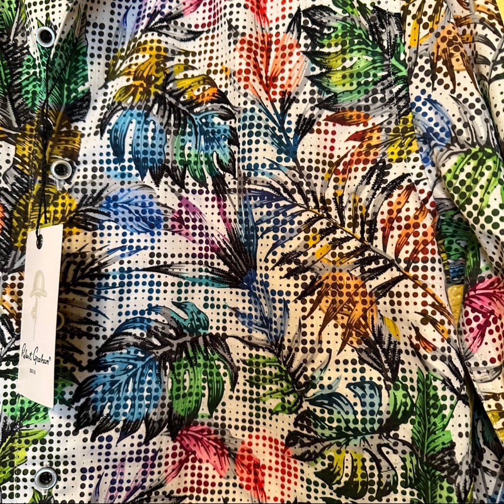Robert Graham Men’s Button Shirt Small - Picture 3 of 8